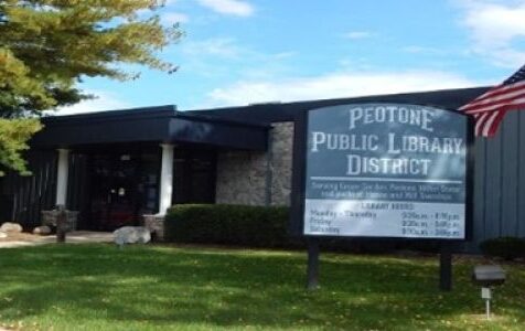 peotone library graphic logo.1