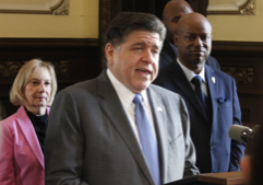 Lawmaker says Pritzker reacted too quickly to Grant Park cross burning