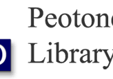 peotone library graphic logo.2